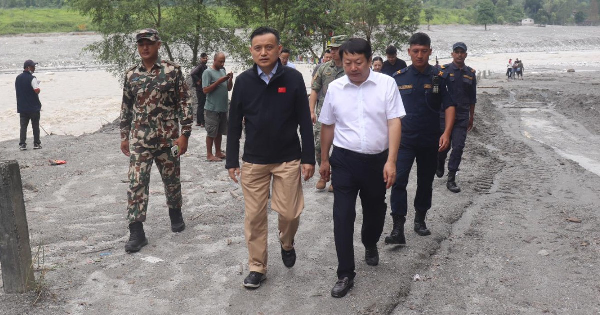 बाढीपछिको पुनरुत्थानमा चिनियाँ सहयोग निरन्तर रहन्छः राजदूत माओमिङ