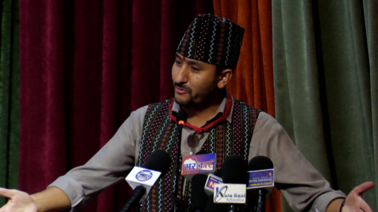‘ज्यापू समाजको मानार्थ सदस्य बन्न चाहन्छु’: सांसद खरेल