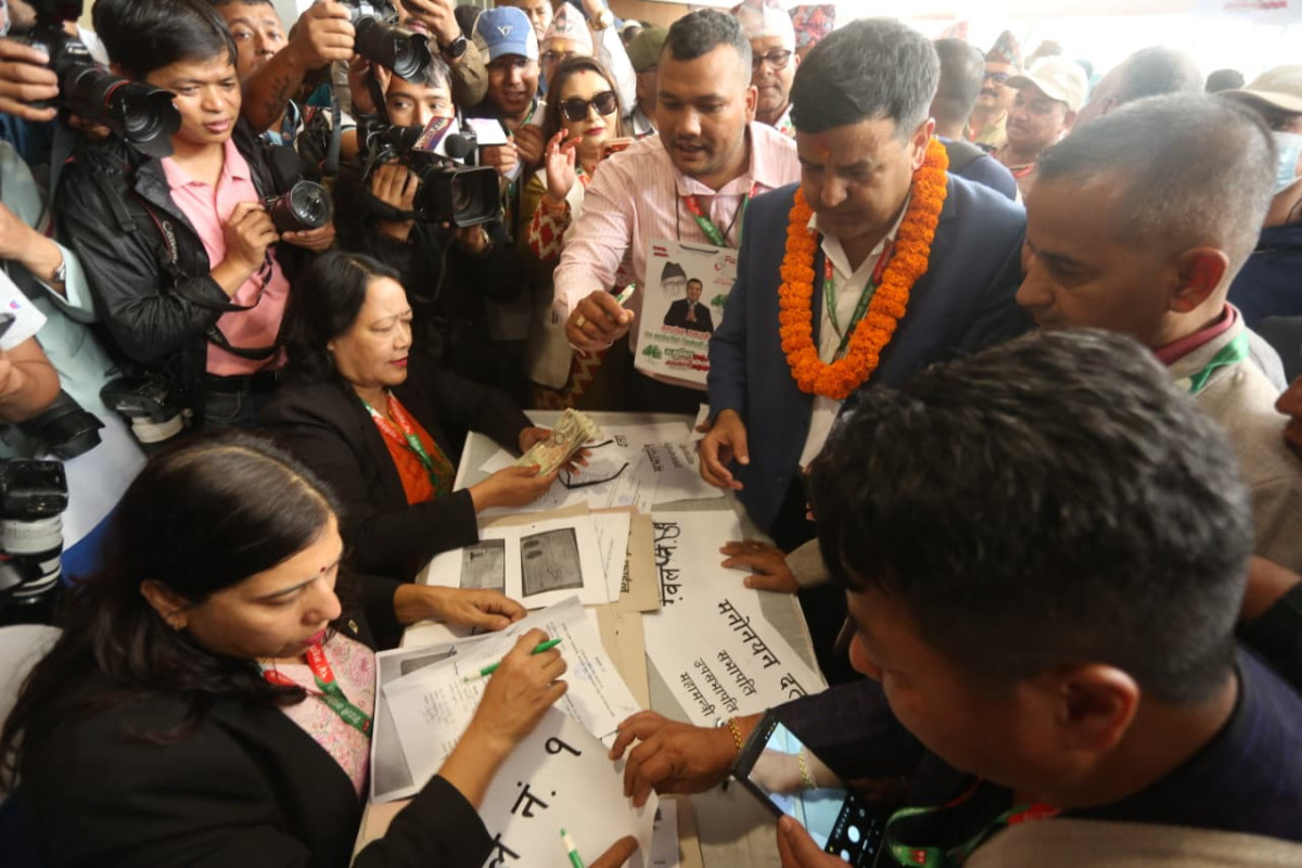 नेपाली काँग्रेसको १५ औं महाधिवेशन : महामन्त्री पदका लागि सुनिल शर्माको उम्मेदवारी