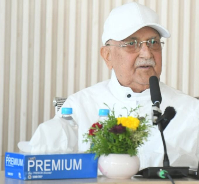 ‘समृद्ध नेपाल, सुखी नेपाली’को अभियान केही पछाडि धकेलिएको छ : केपी ओली